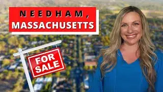 NEEDHAM, MA 🏡🏠🏘  LIVING in the SUBURBS of BOSTON!!