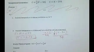 Physics 2 - Thermodynamics - Practice 1: Temperature