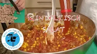 Rindfleischsalat - das Highlight auf dem Partybuffet