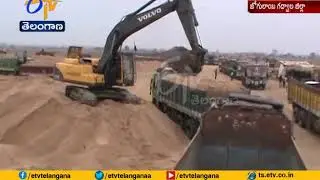 Sand Mafia Continues Illegal Sand Mining In Jogulamba Gadwal district