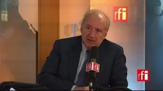 Hubert V&eacute;drine, ancien ministre des Affaires &eacute;trang&egrave;res