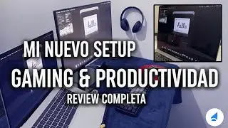 Mi SETUP TOUR PARA 2026: Productividad y Gaming en un espacio peque&ntilde;o 🚀