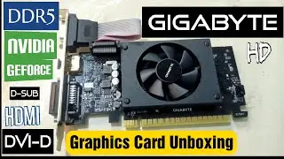 GTX 710 | Graphic Card | Gigabyte GT 710 2GB DDR5 | GT 710 Unboxing | Graphics Card Unboxing | GT 71