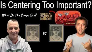 Has Centering Become Too Important In Vintage Sports Cards?  Let's Take A Closer Look!!