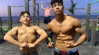 14 anos e já está no Shape - Qual máximo de Flexões dele?
