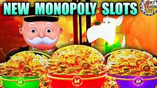 Let&rsquo;s Play MONOPOLY EXPRESS New Slot Machine 3 Pots Slots Game