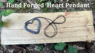 Creating A Hand Forged Heart Pendant