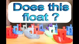 Будет ли плавать лодка, напечатанная на 3D-принтере Benchy? Кофе и инструменты, эпизод 391