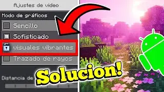 🔥 COMO DESBLOQUEAR VIBRANT VISUALS en MCPE 1.21.X!! 🌤️ | DISPOSITIVOS NO COMPATIBLES | ANDROID