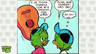 Zico e Zeca - VOCÊ SABE TOCAR VIOLA? - HQ nº 2031 - História Narrada - Quadrinhos Disney