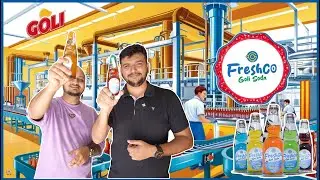 How Goli Soda's are made | Goli Soda Factory Visit 😃