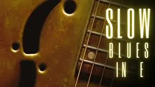 Slow Delta Blues Guitar Jam Track | 12 Bar Blues in E @ 70 BPM