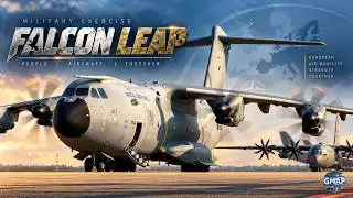 Falcon Leap 2023 paratrooper military exercise #army #military  #aviation #falconleap #gmapdotnl