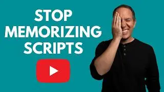 How To Naturally Read A Video Script On Camera (Without A Teleprompter!)