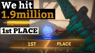 We hit 1.9 MILLION RECORD| Blood Money | Call of duty War-zone | SAPPHIRE