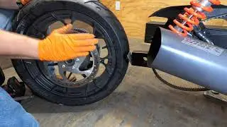 2015 Harley-Davidson Street Rod Wheel Removal DIY