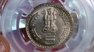 Rare 5 rupee coin value.tilak ki bombay mint coin price.rare.7003661302