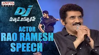 Rao Ramesh Speech DJ - Duvvada Jagannadham Audio Launch Live