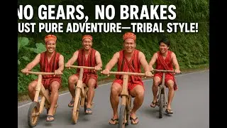 The Art of Making Wooden Bikes by Indigenous Hands | Amazing Traditional Craftsmanship