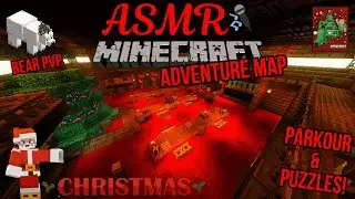 ASMR Minecraft Adventure Map🎅🦌Defend the RV from Bears!🐻🎄WHISPERING + GAME, KEYBOARD, & MOUSE SOUNDS