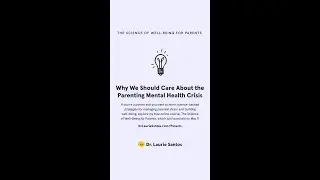 Why We Should Care About the Parenting Mental Health Crisis