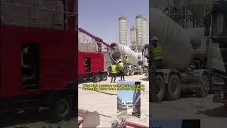 mixer drum automatic cleaning system-high pressure water jetting machine