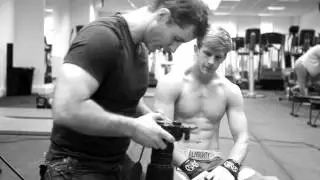 BTS Efectiv Nutrition Shoot with Arnold Billy Allen