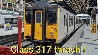 Class 317 - Enfield Lock to Tottenham Hale