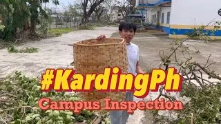 Epekto ng Bagyong Karding #KardingPh - NEUST Sumacab Campus - Engr Pogs