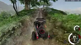 Driving On a Forest Offroad Trail In BeamNG.drive.