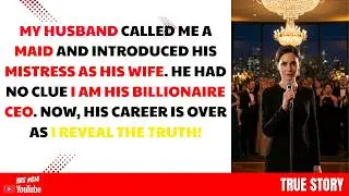 My HUSBAND Called Me A MAID And Introduced His MISTRESS As His WIFE. I Acted IMMEDIATELY...