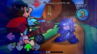 FNF - Super Funkin' Galaxy - Cosmic Battle (Erect remix) (by Luminator) - [FC/4k]