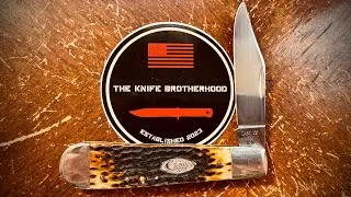 Why a Rail Splitter? Case 1988 olive green bone single blade model 99 1/2 RailSplitter #edcknife