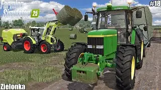 BALING, COLLECTING and STORING GRASS BALES│Zielonka│FS 25│18
