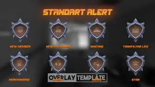 Epic Alpha Shield Animated Alert For The Best Gaming Streamers