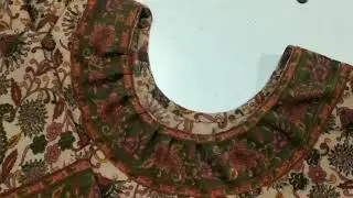 Gol Gale par border Patti lagane ka aasan tarika