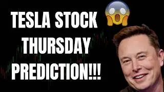 🔥 Прогноз акций Tesla на четверг! Прогнозы по TSLA, SPY, QQQ, ES, NVDA, AAPL, AMD и BTC! 🚀