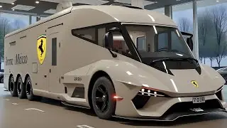 Ferrari Motorhome 2026: a combina&ccedil;&atilde;o perfeita entre desempenho e luxo!