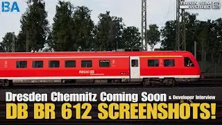 DB BR 612 SCREENSHOTS (Dresden Chemnitz)|News|Train Sim World 2