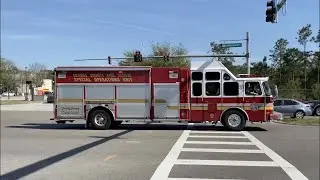 Orange County Battalion 3 and Squad 1 Spare Responding
