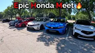 Epic Honda Type R & Integra Type S Meet | FL5, FK8 & JDM Legends 🚗🔥 #honda #typer #types #acura 