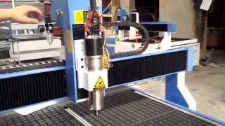 AKG1212 3 axis cnc router with automatic tool change spindle,change tool holder by hand,cheap ATC