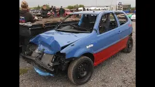 Mendips Raceway B2B Bangers In-car Abbie Deeprose 962 (02.05.2022)
