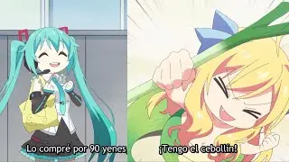 Hatsune Miku anime | el mejor cossover no | dashin-chan dropkick x capitulo 1 #hatsunemiku