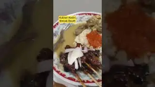 Kuliner Kediri Wenak Beuth: Sate Kambing Sanding Terminal #kuliner