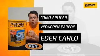COMO APLICAR VEDAPREN PAREDE - EDER CARLO