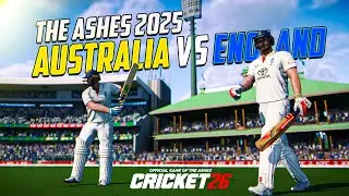 CRICKET 26 ASHES LIVE | AUSTRALIA vs ENGLAND | FULL MATCH GAMEPLAY & REALISTIC ACTION