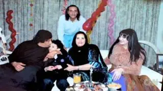Family photos at Moammar Gaddafi's compound in Tripoli
