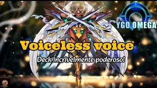 🔥 O DECK VOICELESS VOICE est&aacute; DOMINANDO o YGO OMEGA! | Yu-Gi-Oh! 2025