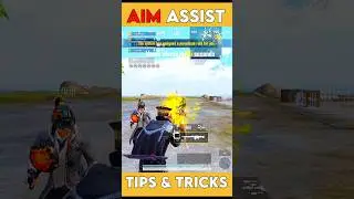 AIM ASSIST OFF VS ON CHECKED PAROX #shorts #pubg #bgmi #viral